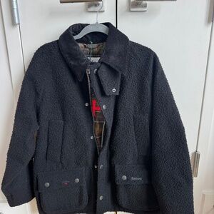 Barbour x Noah Bedale Wool Black XS